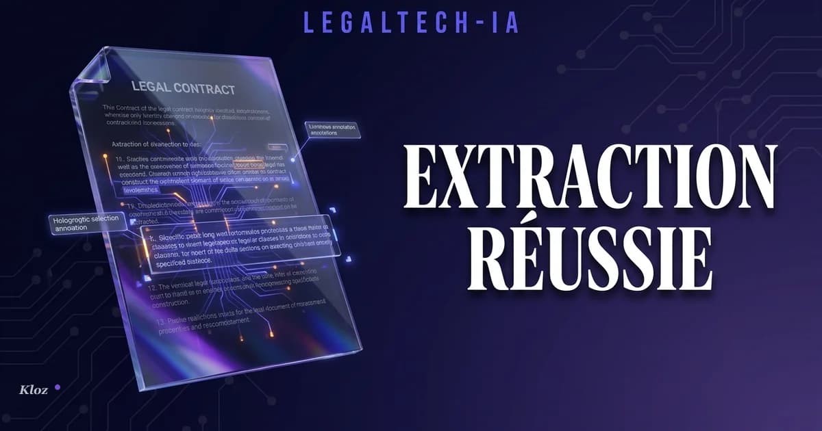 Extraction de clauses par IA : les solutions françaises qui tiennent vraiment la route